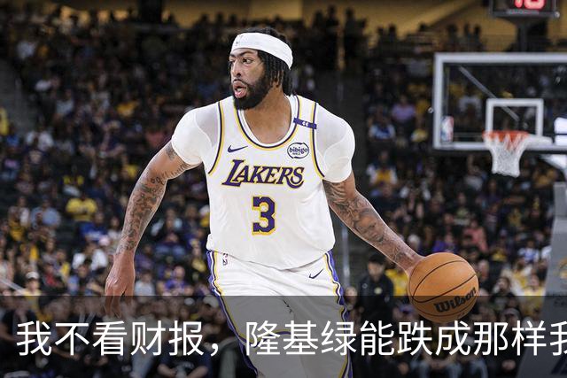 我不看财报，隆基绿能跌成那样我没卖，就信太阳天天在