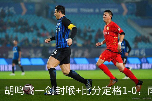 胡鸣飞一剑封喉+比分定格1-0，南通支云3连胜升至第2，冲超希望大增