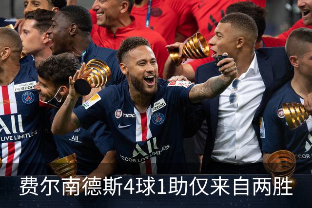 费尔南德斯4球1助仅来自两胜
